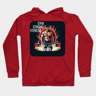 Gym strong fitness Hoodie